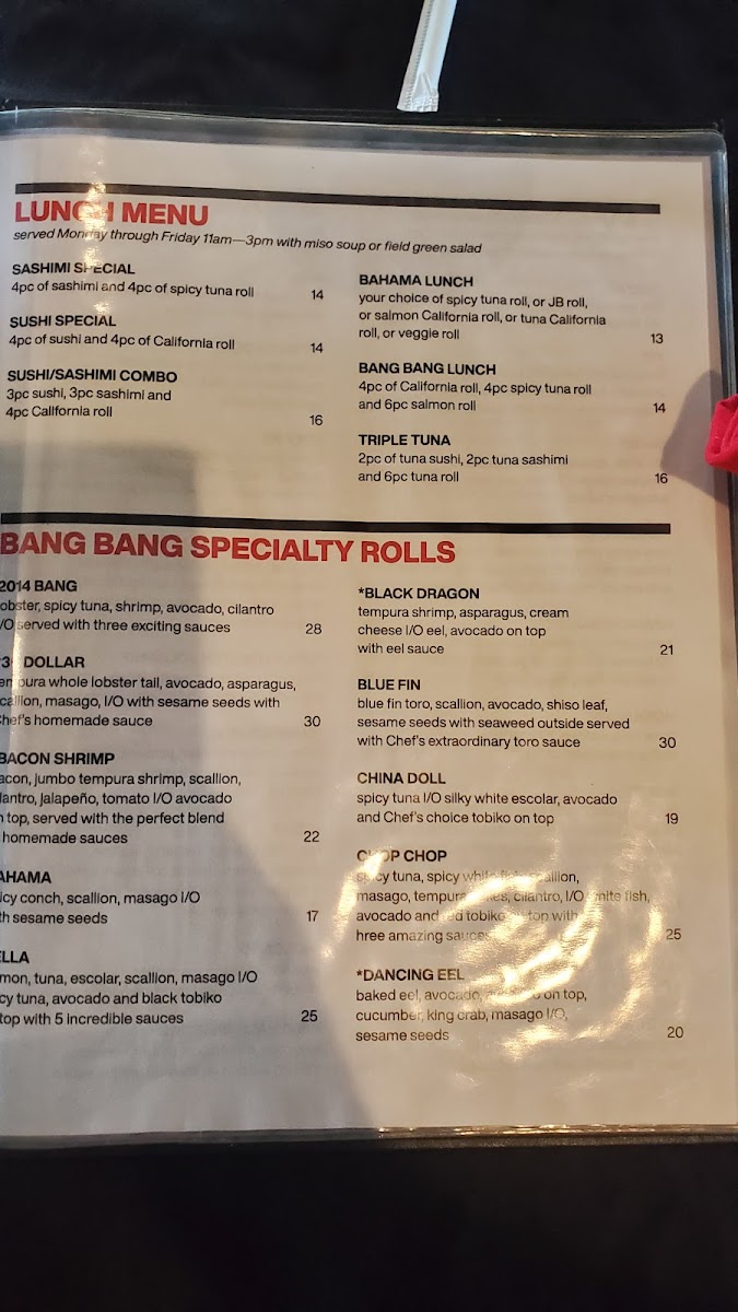 Sushi Bang Bang Menu - Image 5