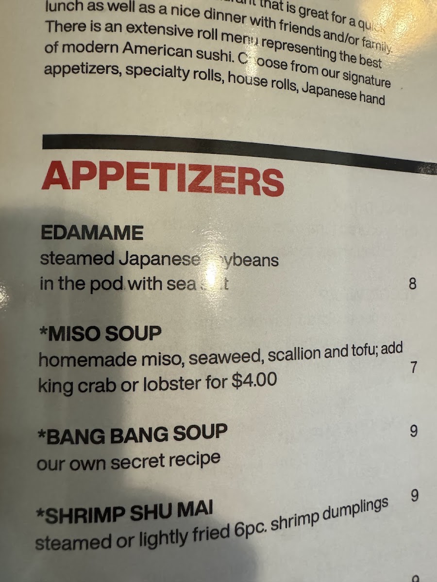 Sushi Bang Bang Menu - Image 6